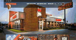 Desktop Screenshot of hooters.ca